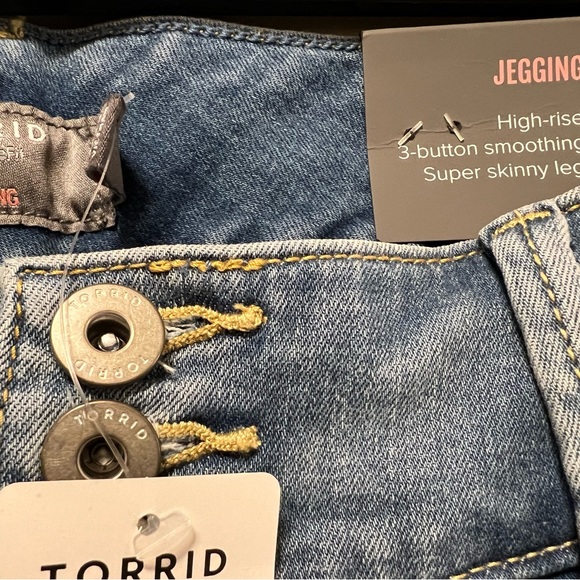 NWT Torrid super soft high waisted super skinny jegging. Size 16XS. - Picture 2 of 9